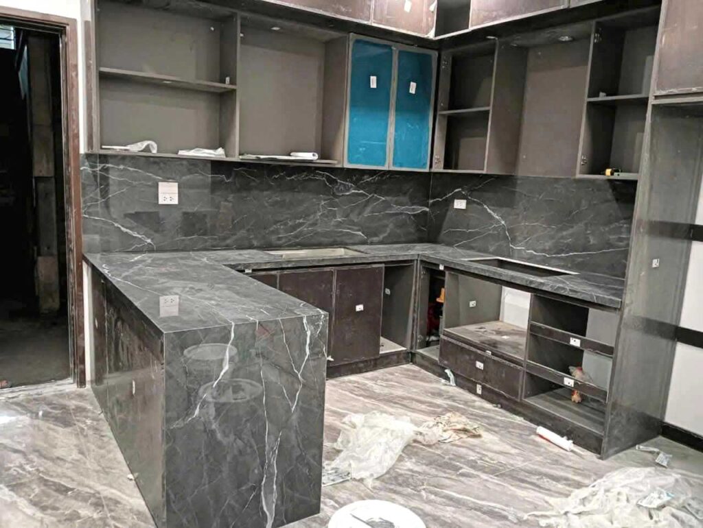 Mặt bàn bếp đá nung kết